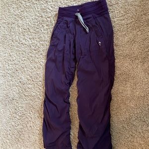 Purple pants size 4